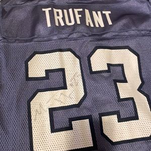 signed autographed jersey of truant